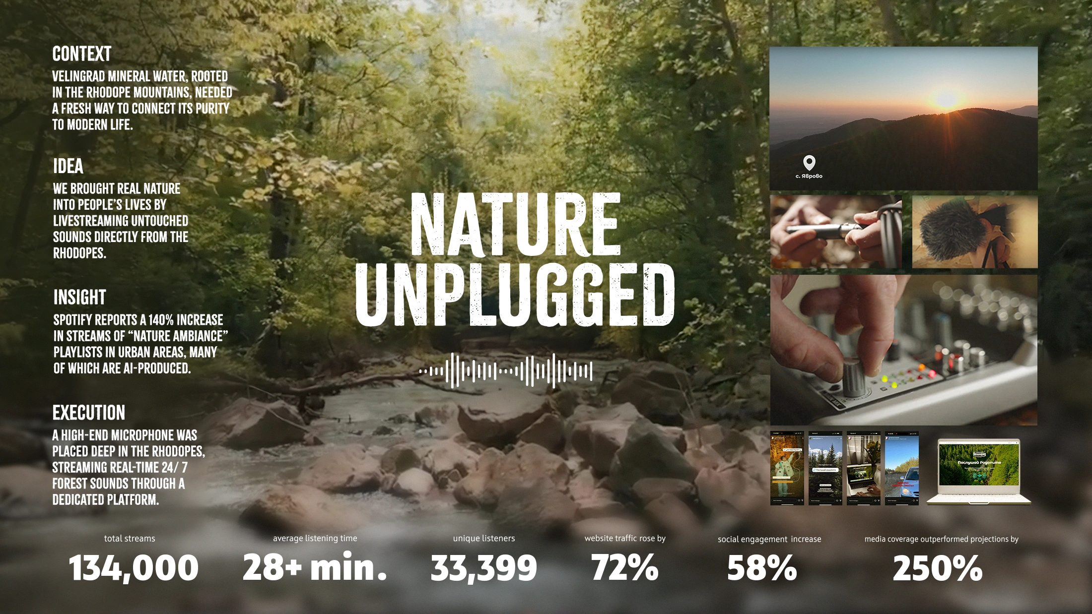 nature unplugged