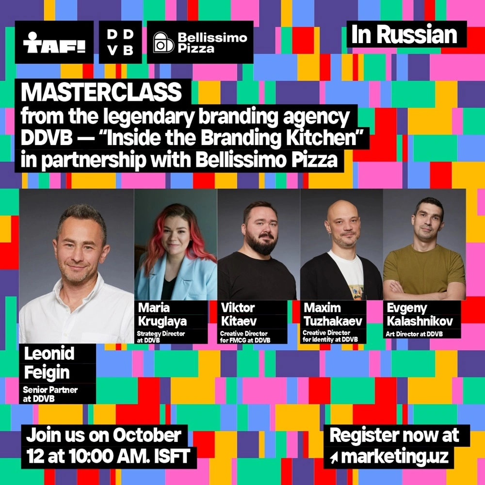 A masterclass by branding agency DDVB in partnership with Bellissimo Pizza