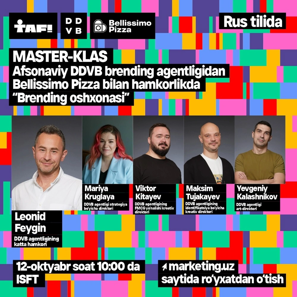 DDVB brending agentligi Bellissimo Pizza bilan hamkorlikda master-klass